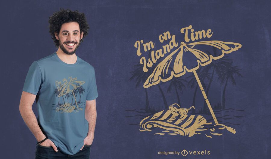 Beach island tropical t-shirt design Beach island tropical t-shirt design