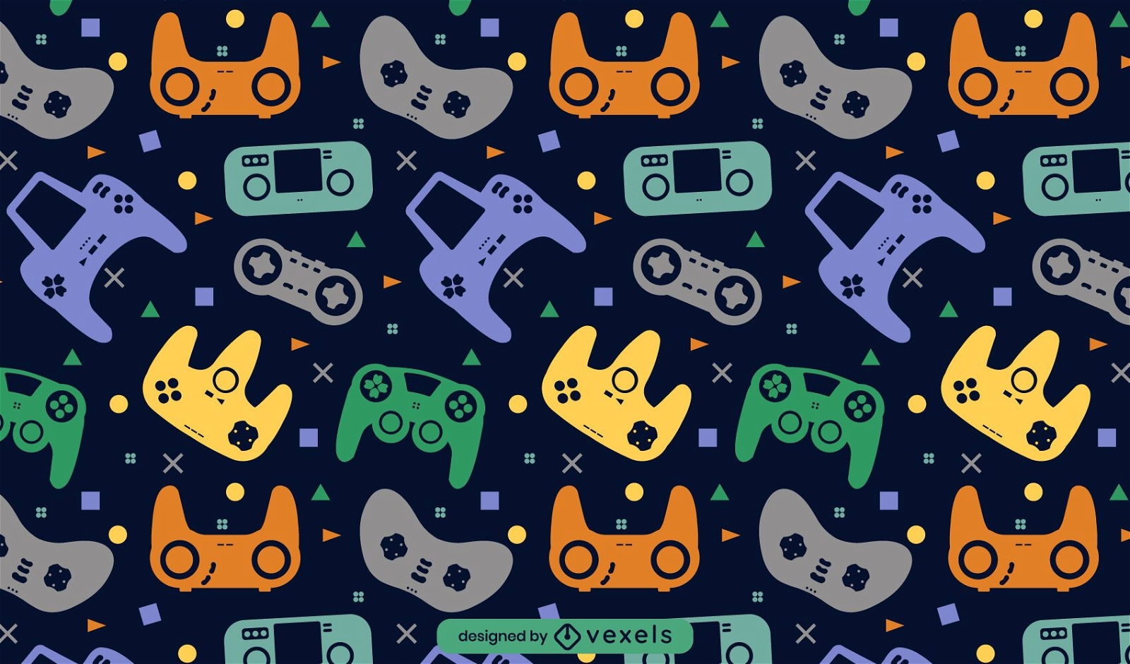 Diseño de patrones de videojuegos de joystick