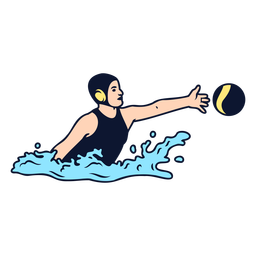 Jugadores de waterpolo - 11 1 Diseño PNG