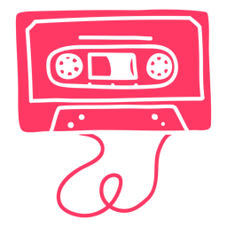 90's cassette cut out