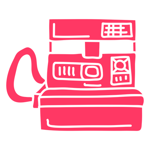 90's instant camera cut out PNG Design