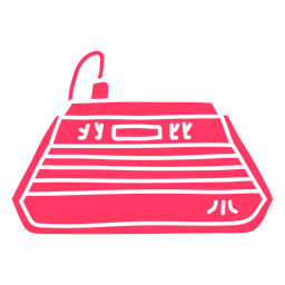 Eighties-Electronics-NotebookContour-Vinyl - 10 Desenho PNG