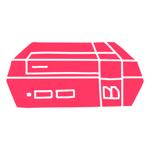 90's cassette player cut out PNG Design