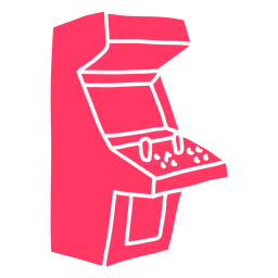 Achtziger Jahre-Elektronik-NotebookContour-Vinyl - 13 PNG-Design
