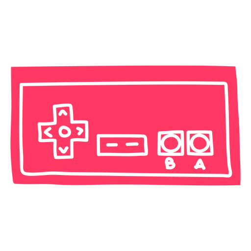 90's vintage game controller cut out PNG Design