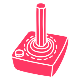 90's joystick cut out PNG Design