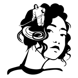 Frauen in meinem Kopf Detailliert Realistisch - 19 PNG-Design