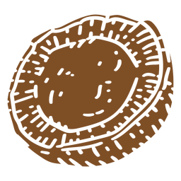 Food-Ingrediens-Linocut - 21 Desenho PNG
