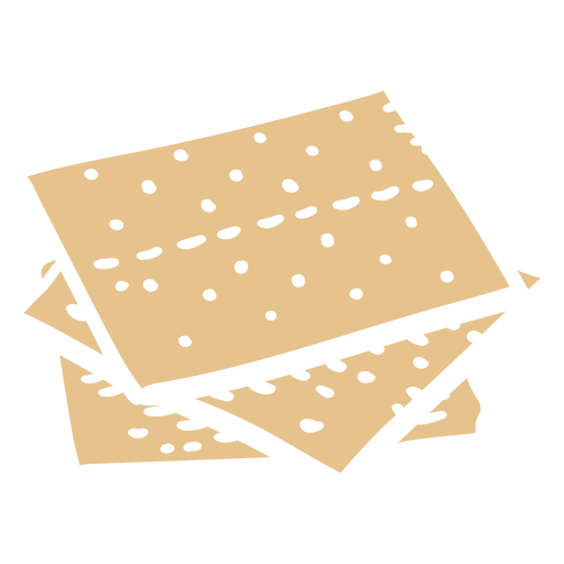 Cracker cookies  cut out PNG Design