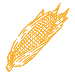 Fresh corn stroke Transparent PNG