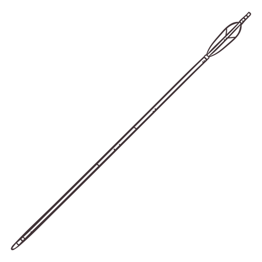Archery-Bows-RealisticDetailedContourLine-Stroke-CR - 1 Desenho PNG