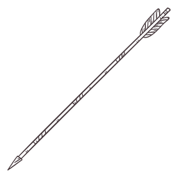 Tiro con arco-Arcos-RealistaDetailedContourLine-Stroke-CR - 7 Diseño PNG