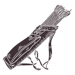 Bogenschießen-Bögen-RealistischDetailedContourLine-Vinyl-CR - 14 PNG-Design