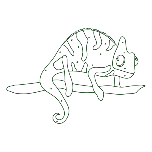 Chameleon_svg - 12 PNG-Design