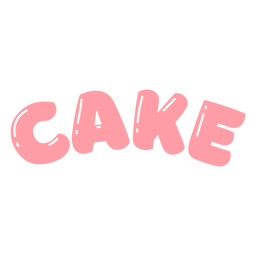 Glossy cake label stroke Transparent PNG