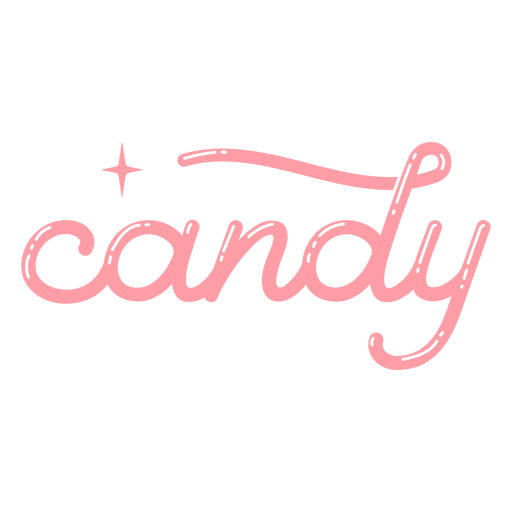 Candy glossy PNG Design