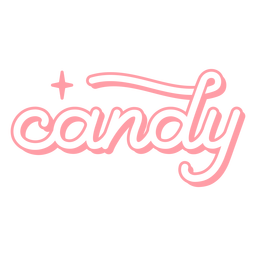 Candy label filled stroke PNG Design