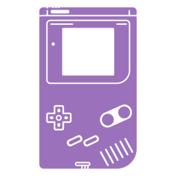 Gameboy Retro-Technologie PNG-Design