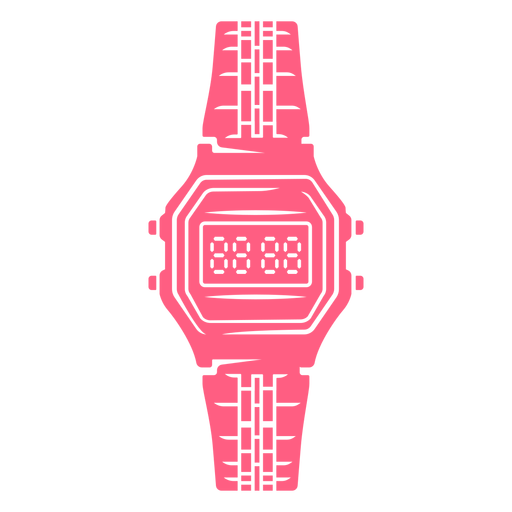 Retro analog watch cut out