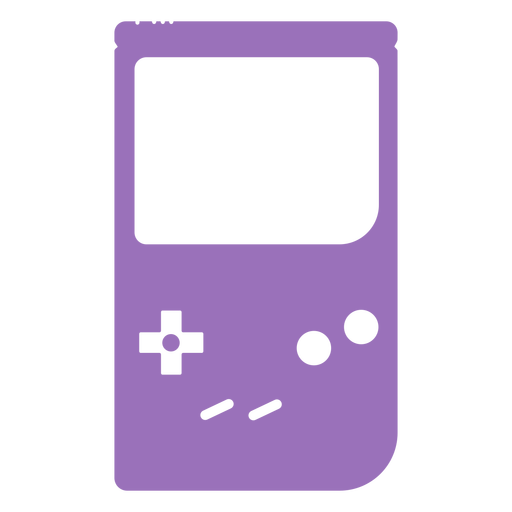 Console portátil de jogos cortado Desenho PNG