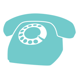 Old telephone cut out Transparent PNG