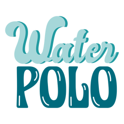 10-Waterpolo-TShirts-VexelsTypographyStyle-VinylColor - 9 Transparent PNG