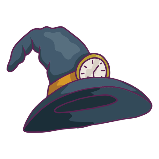 Wizard hat fantasy accesory PNG Design