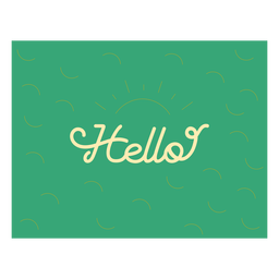 Secuencia de comandos de línea única Card Sentiments - 25 Diseño PNG