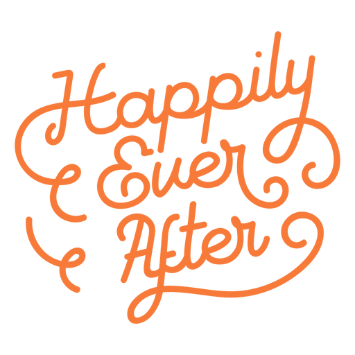 Happily ever after quote stroke