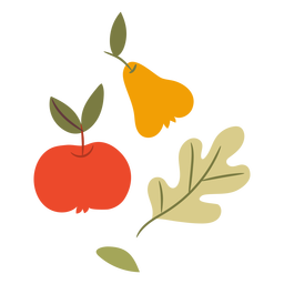 elementos de animais fofos de outono - 3 Desenho PNG