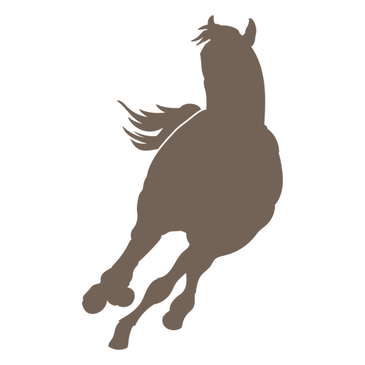 Design PNG E SVG De Cavalo Do Oeste Selvagem Correndo Na Frente