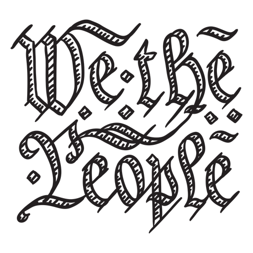 We the people badge