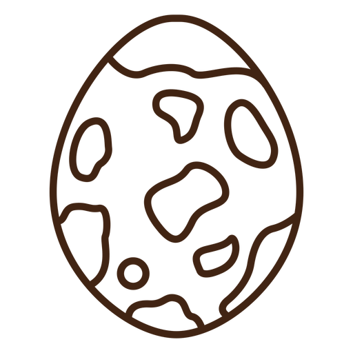 Easter Egg Spotted PNG Clipart​