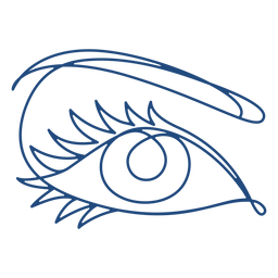 anatomy-face-ContinuousContourLine - 21 Desenho PNG
