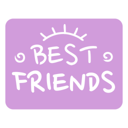 Best Friends Quote Cut Out PNG & SVG Design For T-Shirts