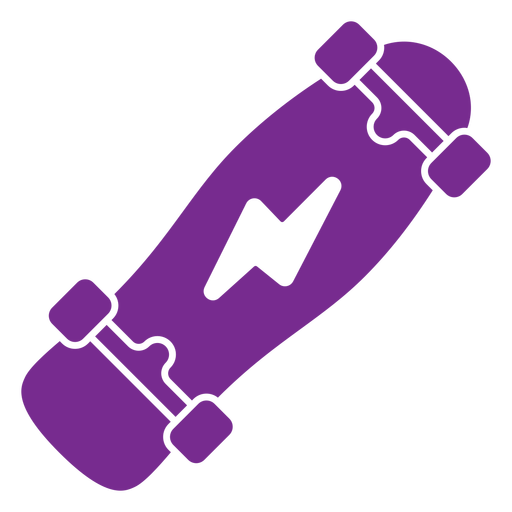 Skate cut out PNG Design