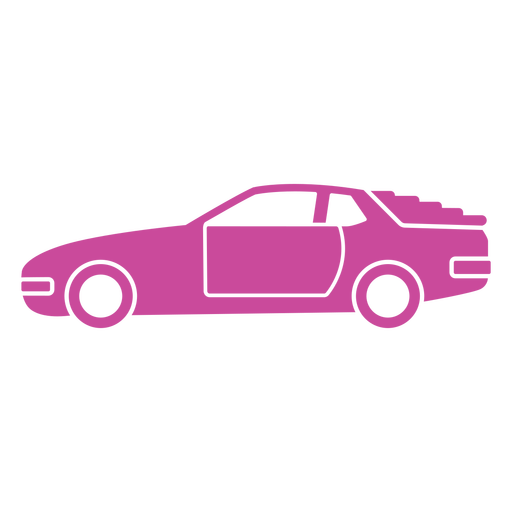 Old convertible car cut out PNG Design