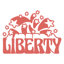Liberty quote fourth of july PNG Design Transparent PNG