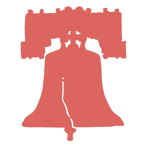 Liberty bell america cut out PNG Design