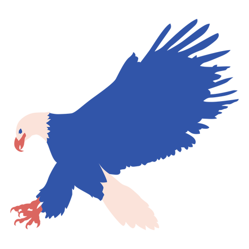 Fliegendes Adlervogeltier PNG-Design