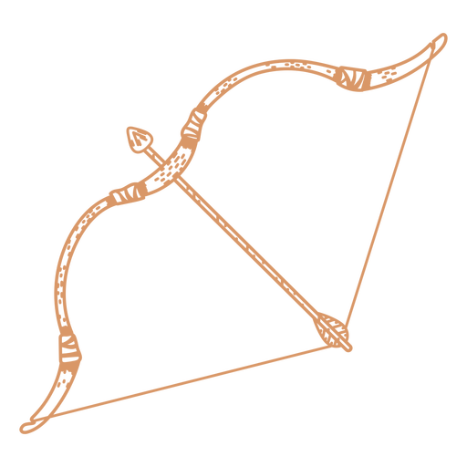 Antique bow archery stroke