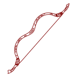 Bogenschießen-Bögen-RealistischDetailedContourLine-Stroke-CR - 11 1 PNG-Design