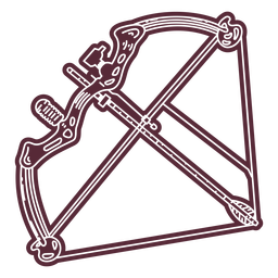 Crossbow equipment cut out Transparent PNG