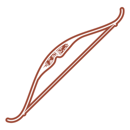 Curso de ferramenta de arco longo Desenho PNG