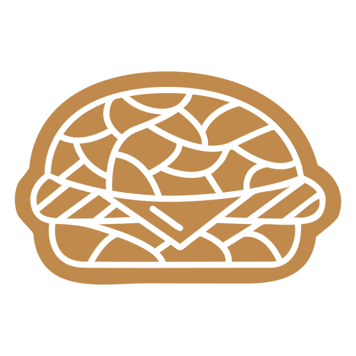 Alimentos-Comidas-Detallado Geométrico-Vinilo-CR - 0 Diseño PNG