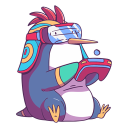 Nettes Tier spielen - 21 PNG-Design