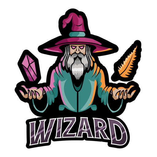 Magic wizard color stroke