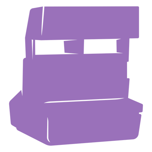 Corte de cámara instantánea púrpura