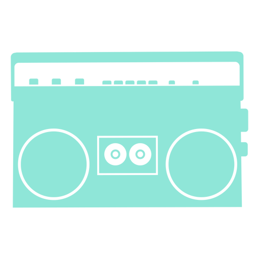 Rádio boom cortado Desenho PNG