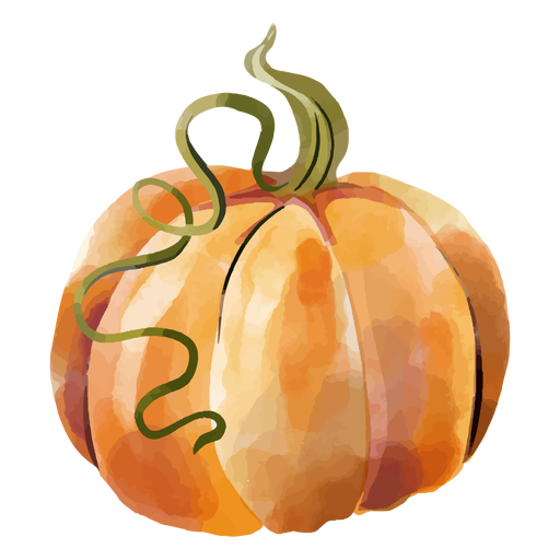Pumpkin watercolor